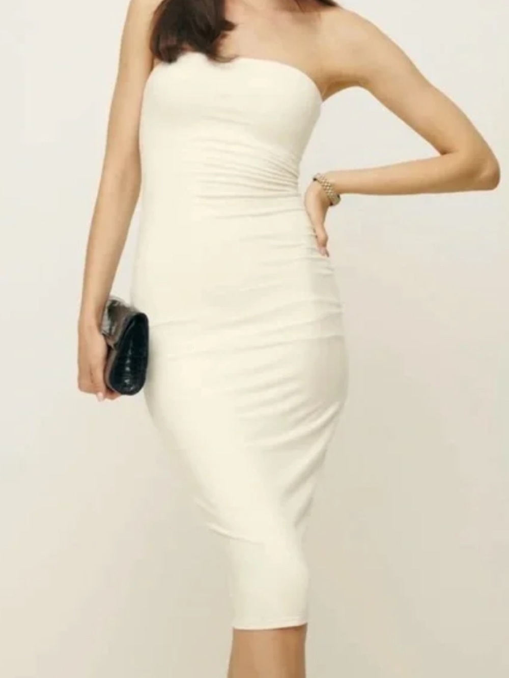 Reformation X Laura Harrier Etta Knit Dress